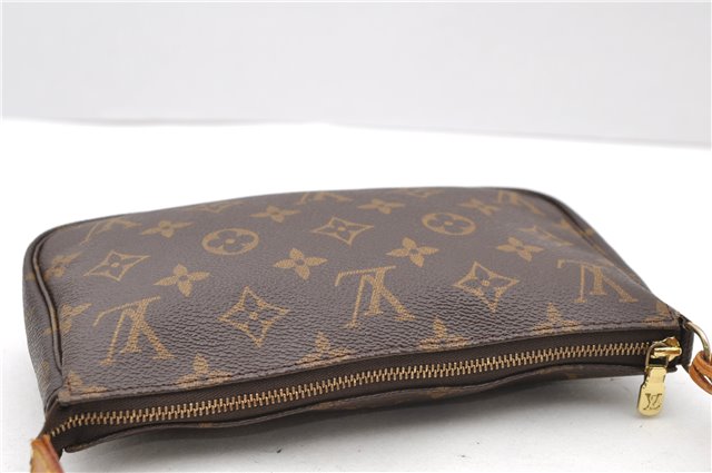 Authentic LOUIS VUITTON Monogram Pochette Accessoires Pouch M51980 LV 7792C