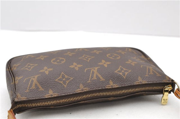 Authentic LOUIS VUITTON Monogram Pochette Accessoires Pouch M51980 LV 7792C