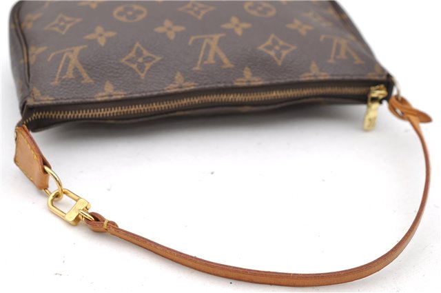 Authentic LOUIS VUITTON Monogram Pochette Accessoires Pouch M51980 LV 7792C