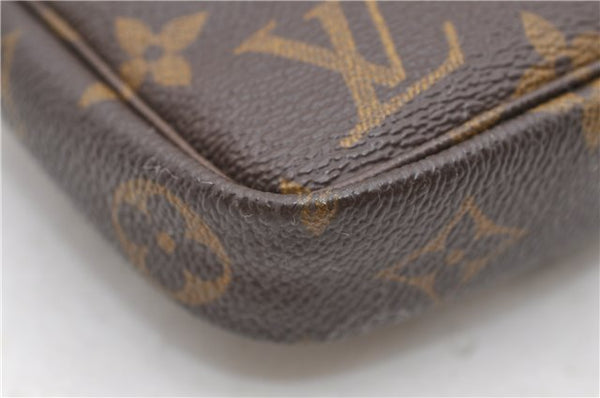 Authentic LOUIS VUITTON Monogram Pochette Accessoires Pouch M51980 LV 7792C
