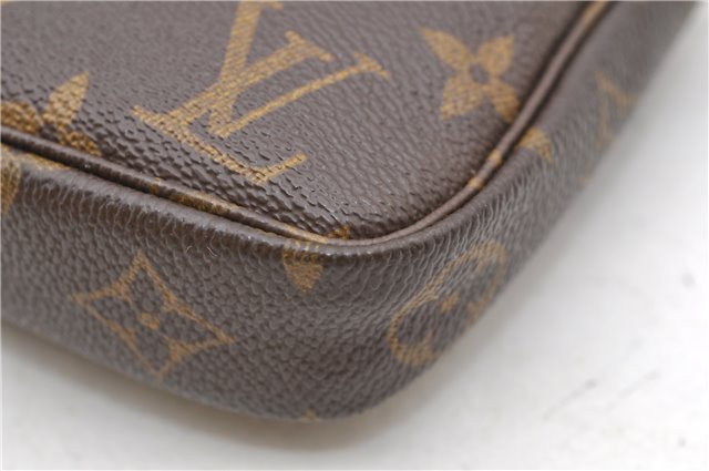 Authentic LOUIS VUITTON Monogram Pochette Accessoires Pouch M51980 LV 7792C