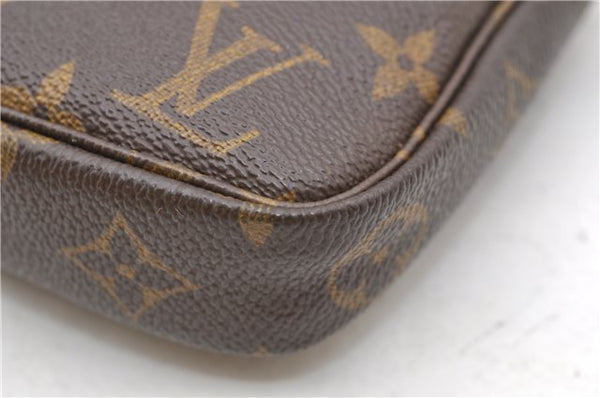 Authentic LOUIS VUITTON Monogram Pochette Accessoires Pouch M51980 LV 7792C