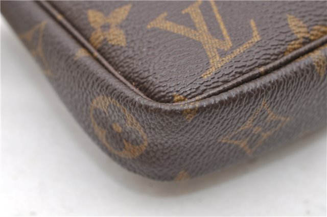 Authentic LOUIS VUITTON Monogram Pochette Accessoires Pouch M51980 LV 7792C