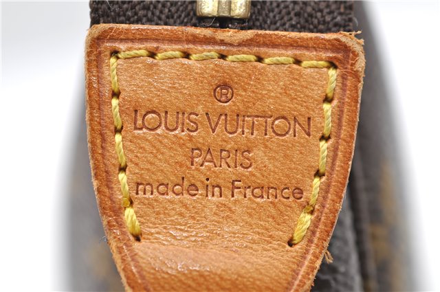 Authentic LOUIS VUITTON Monogram Pochette Accessoires Pouch M51980 LV 7792C