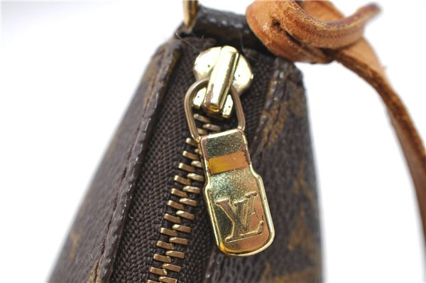 Authentic LOUIS VUITTON Monogram Pochette Accessoires Pouch M51980 LV 7792C