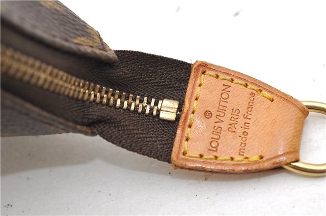 Authentic LOUIS VUITTON Monogram Pochette Accessoires Pouch M51980 LV 7792C