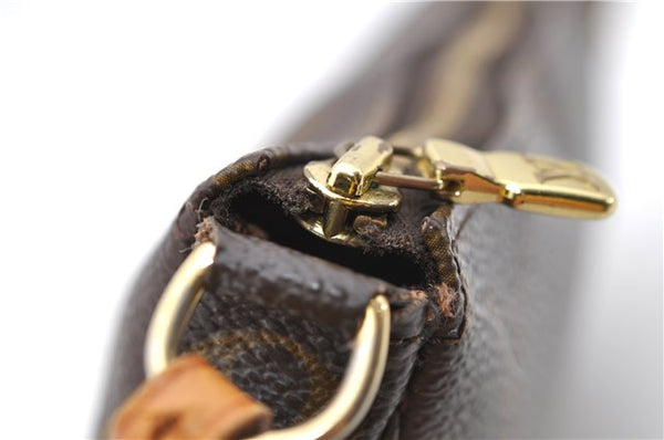 Authentic LOUIS VUITTON Monogram Pochette Accessoires Pouch M51980 LV 7792C