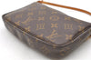 Authentic LOUIS VUITTON Monogram Pochette Accessoires Pouch M51980 LV 7792C