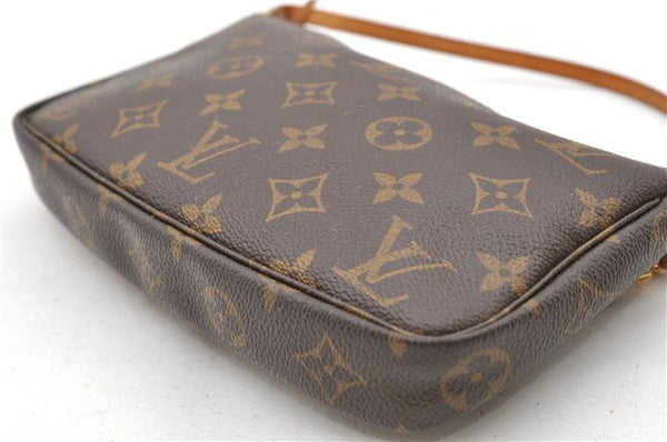 Authentic LOUIS VUITTON Monogram Pochette Accessoires Pouch M51980 LV 7792C