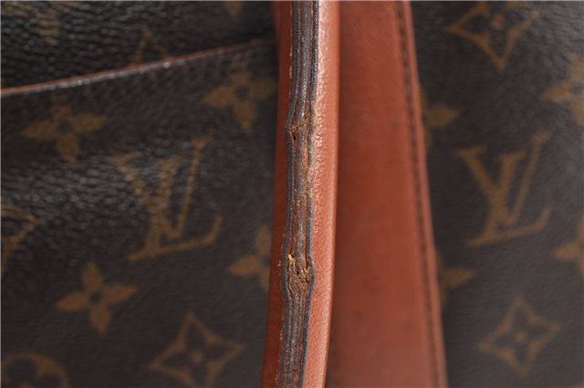 Auth Louis Vuitton Monogram Sac Weekend PM Vintage Tote Hand Bag M42425 LV 7792F