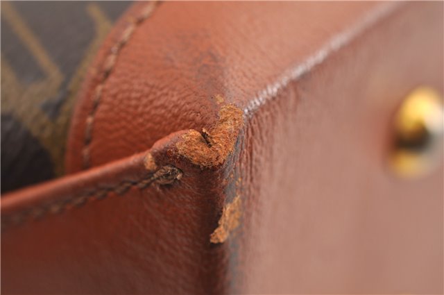 Auth Louis Vuitton Monogram Sac Weekend PM Vintage Tote Hand Bag M42425 LV 7792F