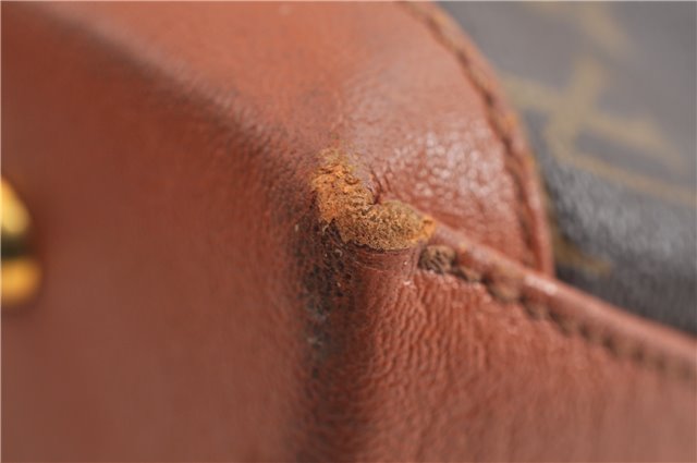 Auth Louis Vuitton Monogram Sac Weekend PM Vintage Tote Hand Bag M42425 LV 7792F