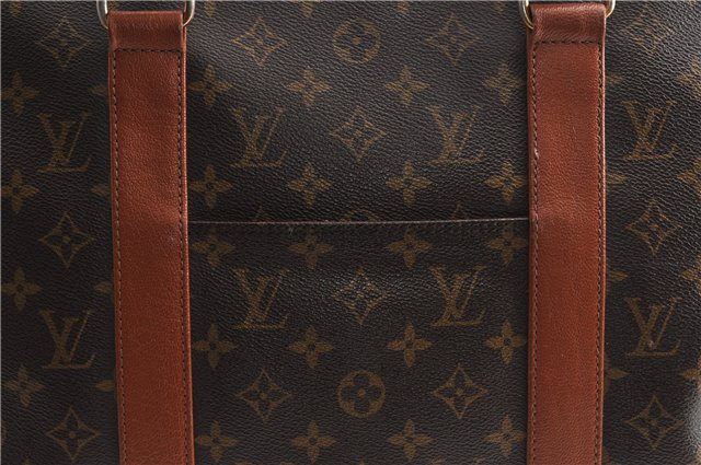 Auth Louis Vuitton Monogram Sac Weekend PM Vintage Tote Hand Bag M42425 LV 7792F