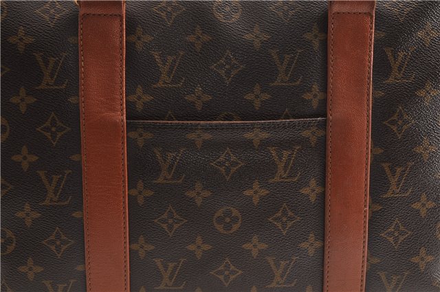 Auth Louis Vuitton Monogram Sac Weekend PM Vintage Tote Hand Bag M42425 LV 7792F