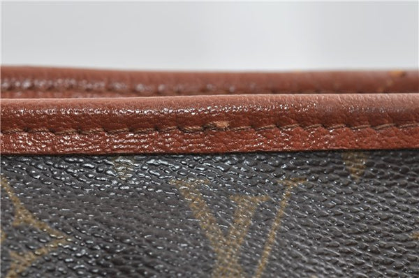 Auth Louis Vuitton Monogram Sac Weekend PM Vintage Tote Hand Bag M42425 LV 7792F