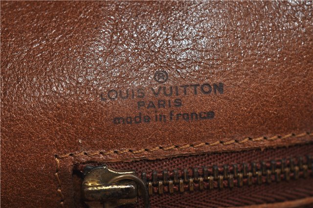 Auth Louis Vuitton Monogram Sac Weekend PM Vintage Tote Hand Bag M42425 LV 7792F