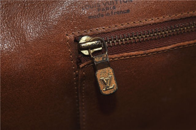 Auth Louis Vuitton Monogram Sac Weekend PM Vintage Tote Hand Bag M42425 LV 7792F