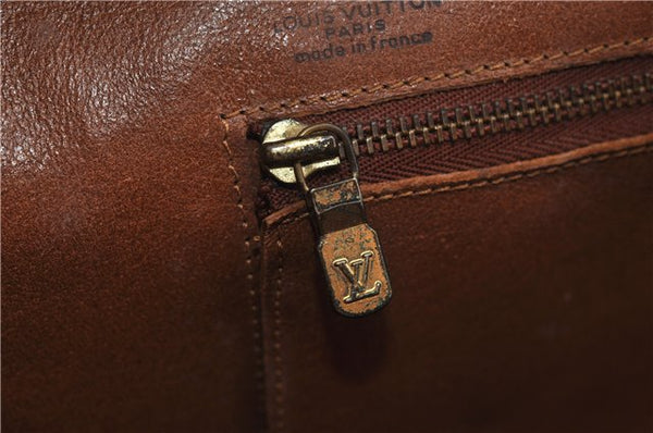 Auth Louis Vuitton Monogram Sac Weekend PM Vintage Tote Hand Bag M42425 LV 7792F