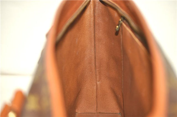 Auth Louis Vuitton Monogram Sac Weekend PM Vintage Tote Hand Bag M42425 LV 7792F