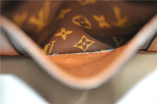 Auth Louis Vuitton Monogram Sac Weekend PM Vintage Tote Hand Bag M42425 LV 7792F
