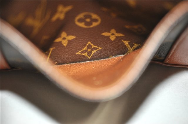 Auth Louis Vuitton Monogram Sac Weekend PM Vintage Tote Hand Bag M42425 LV 7792F