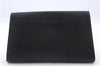 Authentic LOUIS VUITTON Epi Arts Deco Clutch Bag Purse Black M52632 LV 7793C