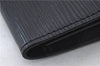 Authentic LOUIS VUITTON Epi Arts Deco Clutch Bag Purse Black M52632 LV 7793C