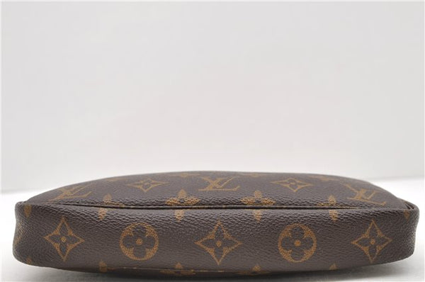 Auth LOUIS VUITTON Monogram Pochette Accessoires Shoulder Cross Body Pouch 7795C
