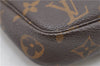 Auth LOUIS VUITTON Monogram Pochette Accessoires Shoulder Cross Body Pouch 7795C