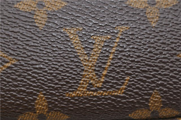 Auth LOUIS VUITTON Monogram Pochette Accessoires Shoulder Cross Body Pouch 7795C