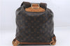Authentic Louis Vuitton Monogram Montsouris GM Backpack M51135 LV 7795D