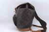 Authentic Louis Vuitton Monogram Montsouris GM Backpack M51135 LV 7795D