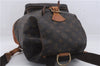 Authentic Louis Vuitton Monogram Montsouris GM Backpack M51135 LV 7795D