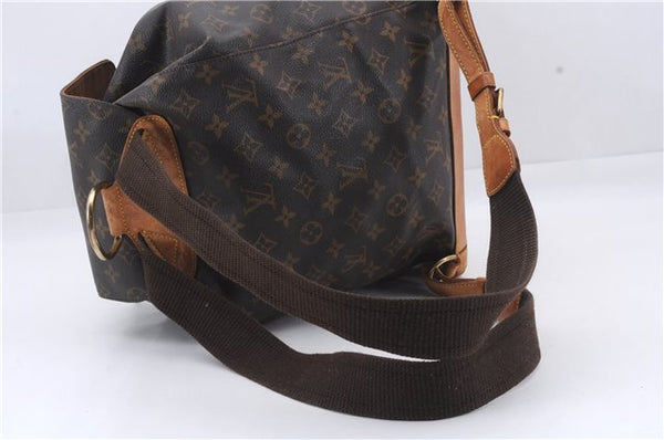Authentic Louis Vuitton Monogram Montsouris GM Backpack M51135 LV 7795D