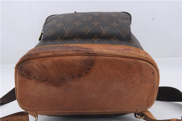 Authentic Louis Vuitton Monogram Montsouris GM Backpack M51135 LV 7795D