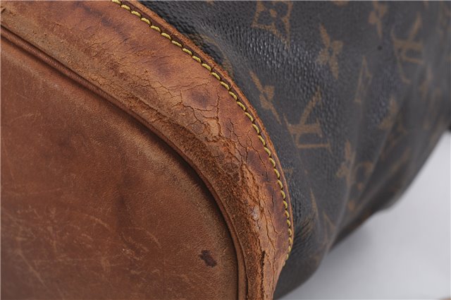 Authentic Louis Vuitton Monogram Montsouris GM Backpack M51135 LV 7795D