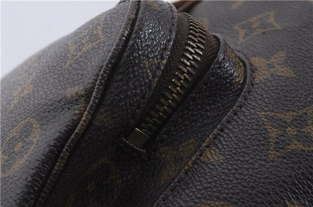Authentic Louis Vuitton Monogram Montsouris GM Backpack M51135 LV 7795D