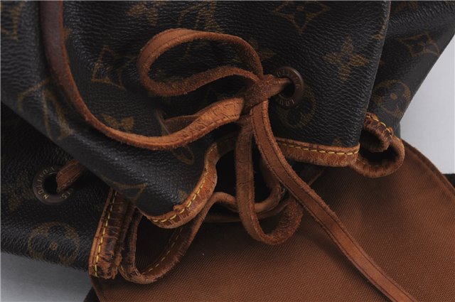 Authentic Louis Vuitton Monogram Montsouris GM Backpack M51135 LV 7795D