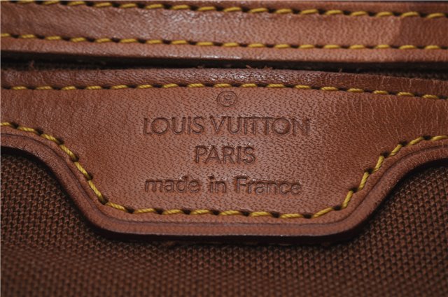 Authentic Louis Vuitton Monogram Montsouris GM Backpack M51135 LV 7795D