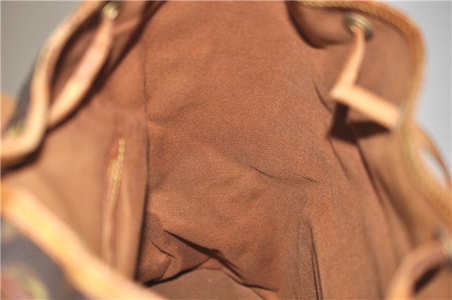 Authentic Louis Vuitton Monogram Montsouris GM Backpack M51135 LV 7795D