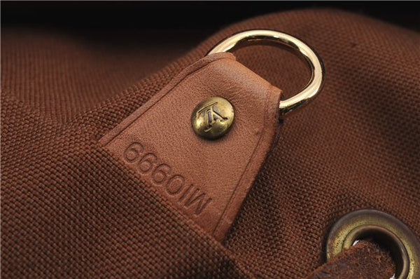 Authentic Louis Vuitton Monogram Montsouris GM Backpack M51135 LV 7795D