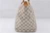 Authentic Louis Vuitton Damier Azur Saleya MM Shoulder Tote Bag N51185 LV 7795E
