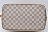 Authentic Louis Vuitton Damier Azur Saleya MM Shoulder Tote Bag N51185 LV 7795E