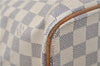 Authentic Louis Vuitton Damier Azur Saleya MM Shoulder Tote Bag N51185 LV 7795E
