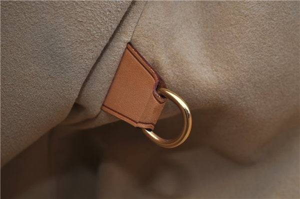 Authentic Louis Vuitton Damier Azur Saleya MM Shoulder Tote Bag N51185 LV 7795E