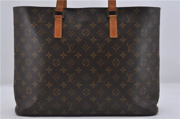 Authentic Louis Vuitton Monogram Luco Shoulder Tote Bag M51155 LV 7796D