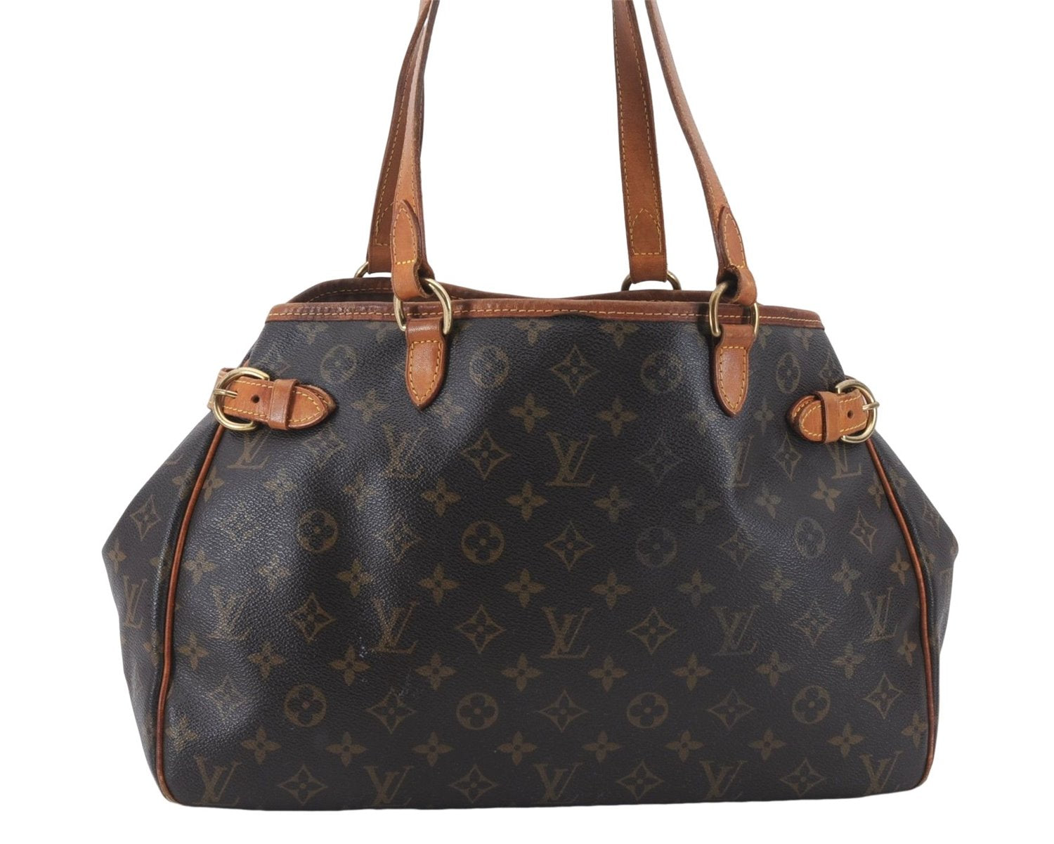 Authentic Louis Vuitton Monogram Batignolles Horizontal Tote Bag M51154 LV 7798D