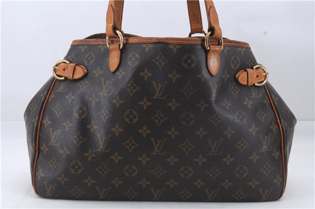 Authentic Louis Vuitton Monogram Batignolles Horizontal Tote Bag M51154 LV 7798D