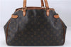Authentic Louis Vuitton Monogram Batignolles Horizontal Tote Bag M51154 LV 7798D