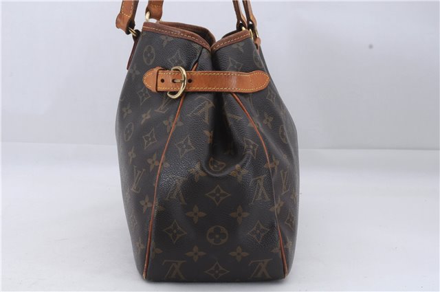Authentic Louis Vuitton Monogram Batignolles Horizontal Tote Bag M51154 LV 7798D